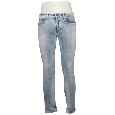 Spijkerbroek (Blauw) van Diesel Katoen, Elastaan, Polyester