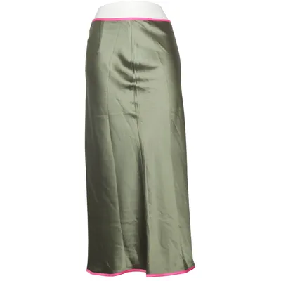 Maxi nederdel (Grøn, Pink) fra Topshop Elastan, Polyester