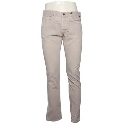 Spijkerbroek (Beige) van Replay Blue Jeans Katoen