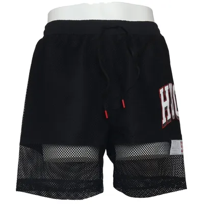 Short (Noir) de Hugo Boss Élasthane, Polyamide, Polyester