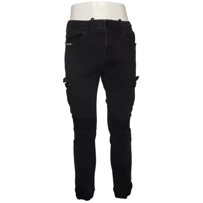 Pantalon cargo (Gris) de Savvy Coton, Élasthane