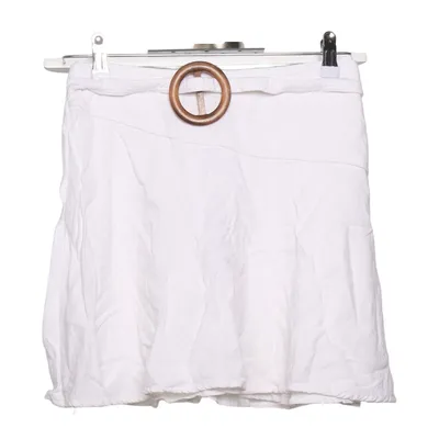 Skirt (White) from Ava Cotton, Linen