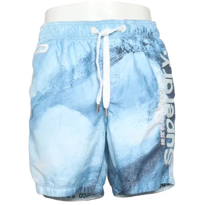 Swim shorts (Blue, White) from Superdry Polyester