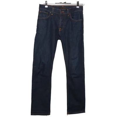 Spijkerbroek (Blauw) van Nudie Jeans Organisch katoen