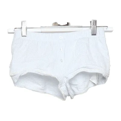 Pajama shorts (Blue, White) from Gina Tricot Cotton