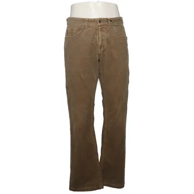 Pantalon en velours (Marron) de Hattric Coton, Élasthane