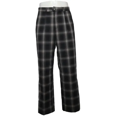 Suit pants (Gray, White) from Weekday Cotton, Elastane, Polyester, Viscose