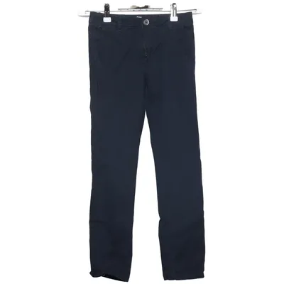 Chinos (Blue) from Mango Cotton, Elastane