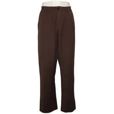 Chinos (Brown) from Libertine-Libertine Elastane, Polyester, Wool