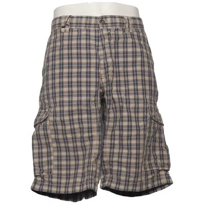 Cargoshorts (Blå, Beige) från Alberto Bomull