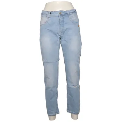 Spijkerbroek (Blauw) van Gang Katoen, Elastaan