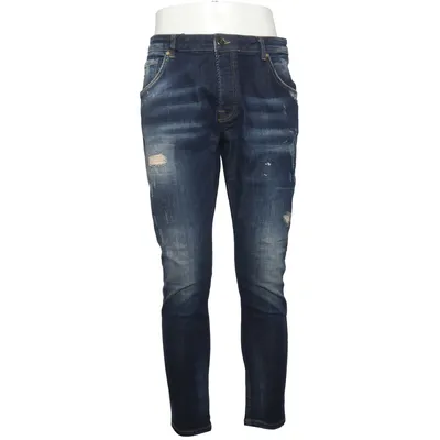 Jeans (Neckarau Twisted) från Goldgarn Denim Bomull, Elastan