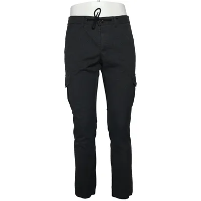 Cargo pants (Gray) from Emilio Adani Elastane, Polyester, Viscose