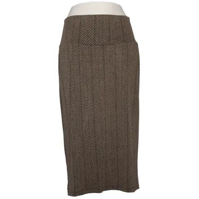 Nederdel (Sort, Beige) fra Rima