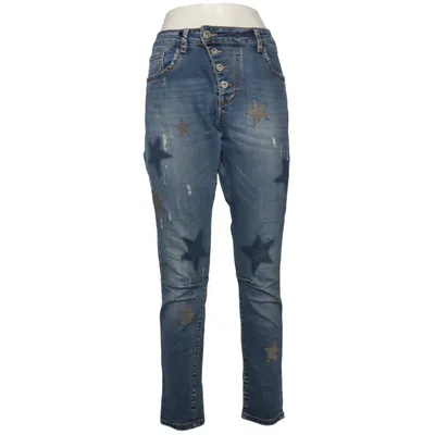 Jeans (Blue) from Lexxury Cotton, Elastane, Polyester, Viscose