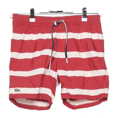 Shorts de bain (Rouge, Blanc) de Lacoste Polyamide