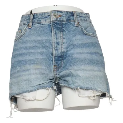 Denim shorts (Blue) from Bershka Cotton