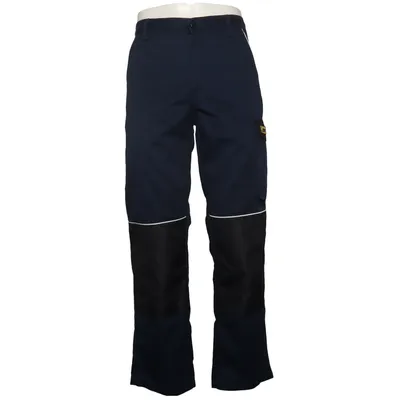 Arbejdsbukser (Blå, Sort) fra Worker Bomuld, Polyester
