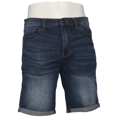 Denim shorts (Blue) from Paul Cotton, Elastane, Polyester