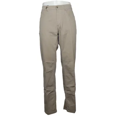 Chinos (Beige) from Poker Cotton, Elastane