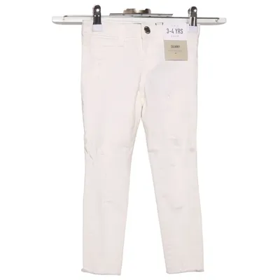 Jeans (Hvid) fra Denim Co Bomuld, Elastan