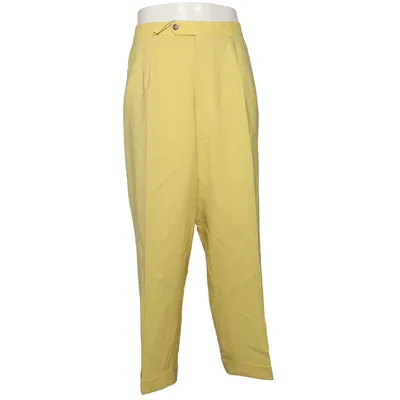 Pantalon de costume (Jaune) de Hiltl Laine