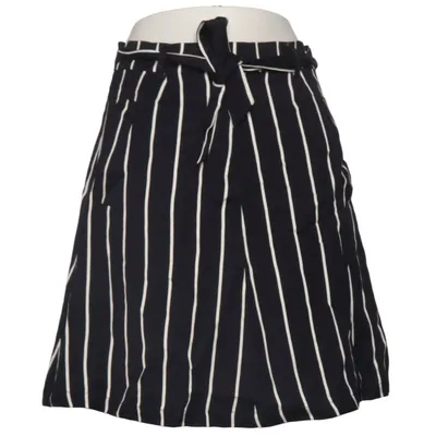 Kjol (Svart, Vit) från Pop Copenhagen Linne, Polyester, Viskos