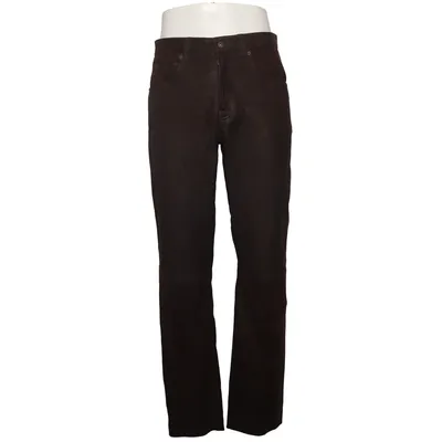 Läderbyxor (Brun) från Maddox Skinn, Polyester