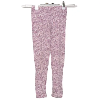 Leggings (Purple, Multicolored) from Lindex Kids Cotton, Elastane