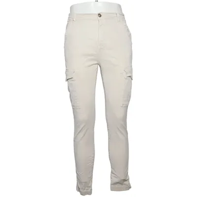 Cargo pants (Beige) from C.O.J Cotton, Elastane, Lyocell