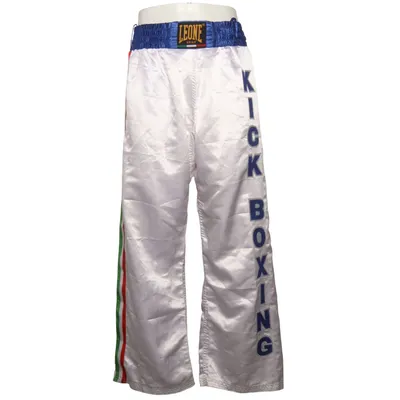 Pantalon d'arts martiaux (Blanc, Bleu, Multicolore) de Leone Polyester