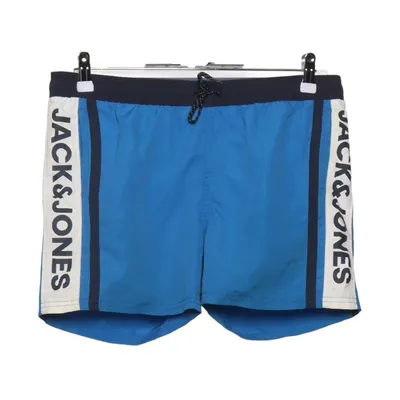 Zwemshort (Blauw, Wit, Zwart) van Jack & Jones Gerecycled polyester
