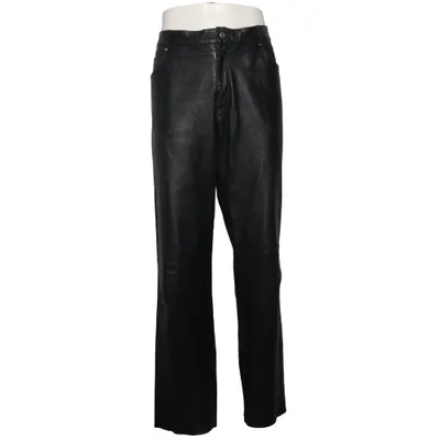 Leather pants (Black) from Tom Tailor Leather, Polyester