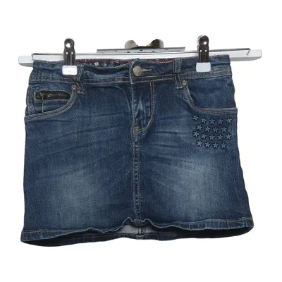 Jupe en jean (Bleu) de Here + There by C&A Coton, Élasthane