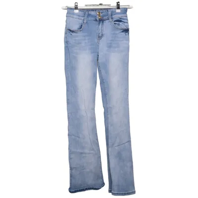 Jeans (Blå) fra Girl Vivi Bomuld, Elastan, Polyester