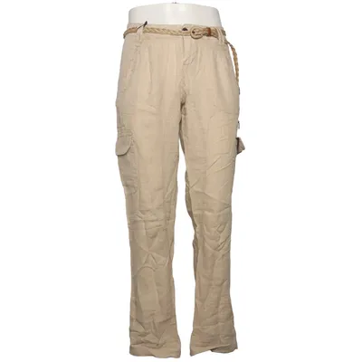 Cargo pants (Beige) from Soccx Linen
