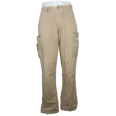 Cargo broek (Beige) van Freeman Porter Katoen