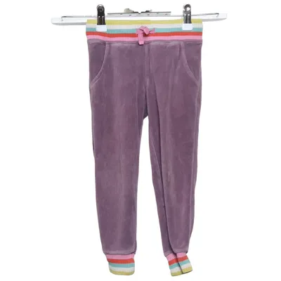 Pantalon de survêtement (Violet, Multicolore) de Mini Boden Coton, Élasthane, Polyester