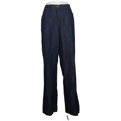 Jeans (Blue) from Samoon by Gerry Weber Cotton, Linen