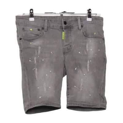Short en jean (Gris, Multicolore) de My Brand Coton, Élasthane