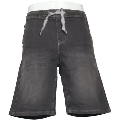 Short en jean (Gris) de Livergy Coton, Élasthane, Polyester