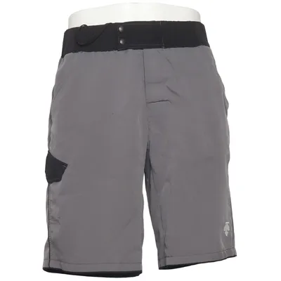 Short d'extérieur (Gris, Noir) de Descente Polyester
