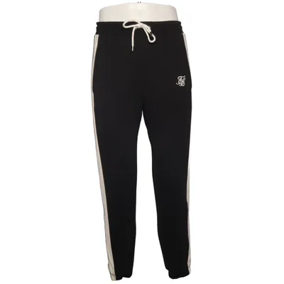 Joggers (Black, White) from SikSilk Elastane, Polyester