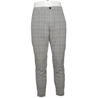 Kostymbyxor (Grå, Flerfärgad) från Gabba Elastan, Polyester, Viskos