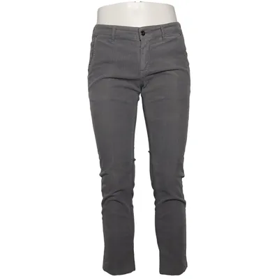 Pantalon en velours (Gris) de Re-HasH Coton, Élasthane