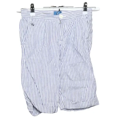 Shorts (Blå, Hvid) fra Fay Linned