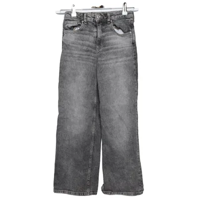 Jeans (WIDE LEG ADJUSTABLE WAIST HIGH WAIST) från H&M Bomull, Elastan