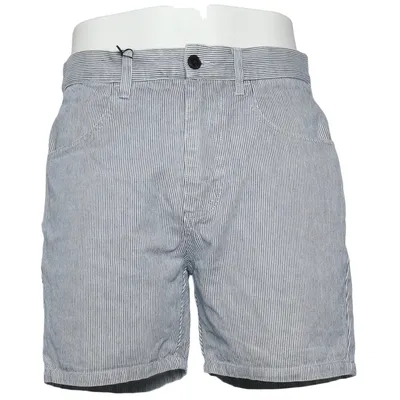 Short (Bleu, Blanc) de RVLT Revolution Coton, Polyester