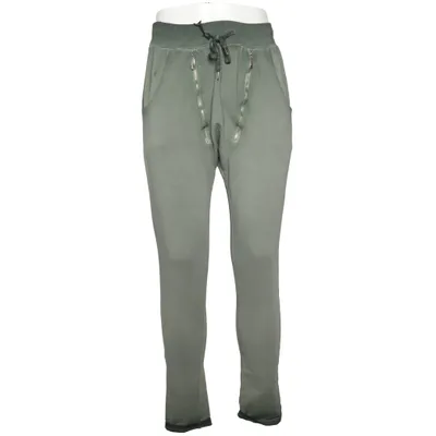 Pants (Green) Cotton, Elastane