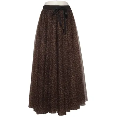 Tulle skirt (Brown) from Choklate Polyester